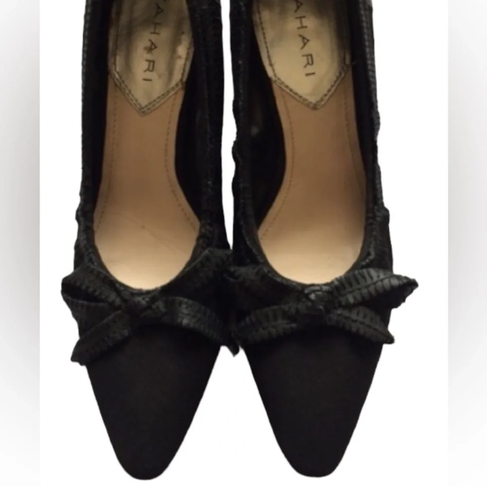 Tahari Bess Heel Pump Bow 6
